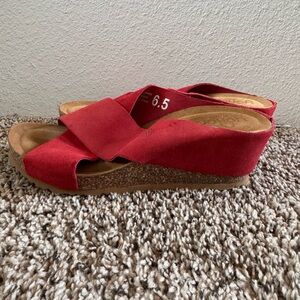 Thick sandals 
Size 6.5
Lightly used
Yokono brand